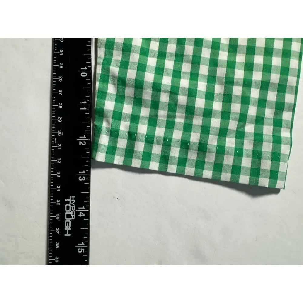 Delaney Girls 2T Christmas Santa Smocked Shirt Gingham Pants Outfit NWT